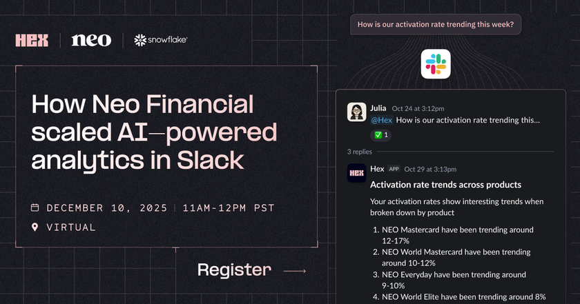 How Neo Financial scaled AI-powered analytics in Slack