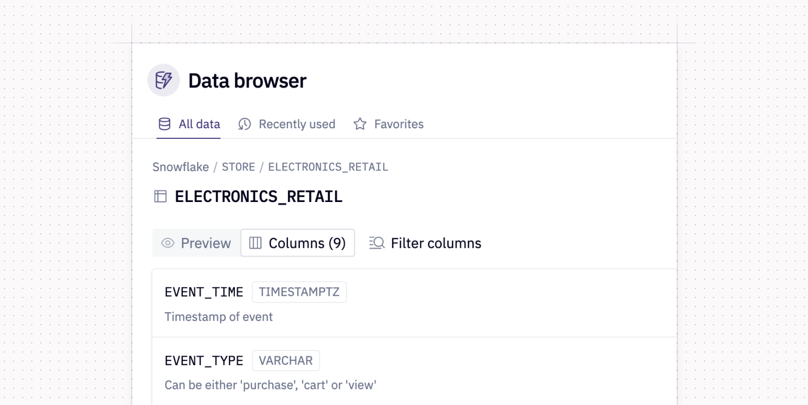 data-browser