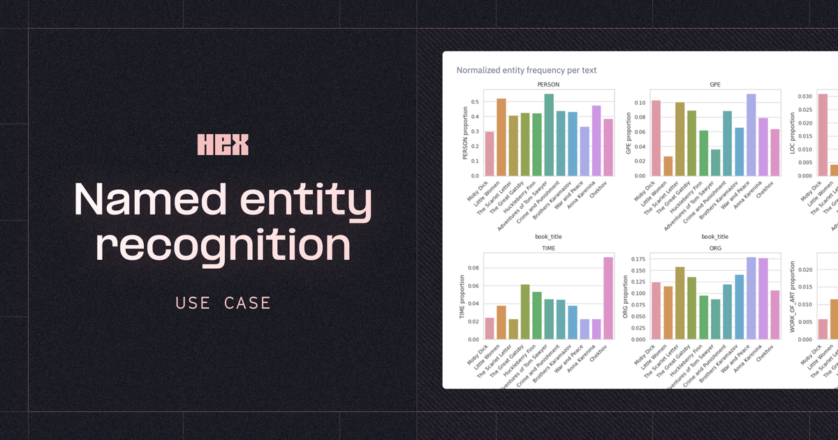 Named Entity Recognition in Python (with Examples) | Hex