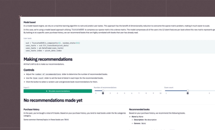 Collaborative filtering