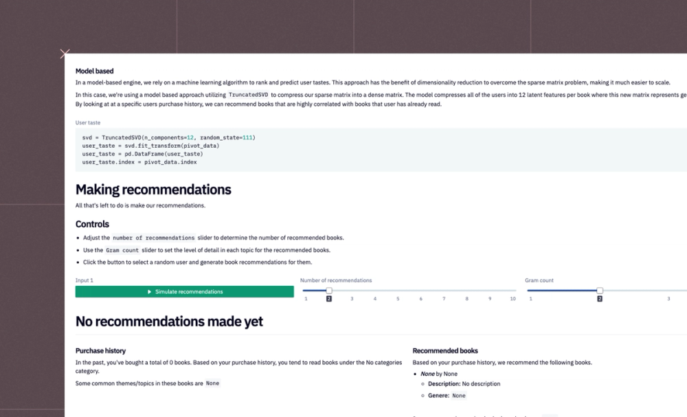 Collaborative filtering