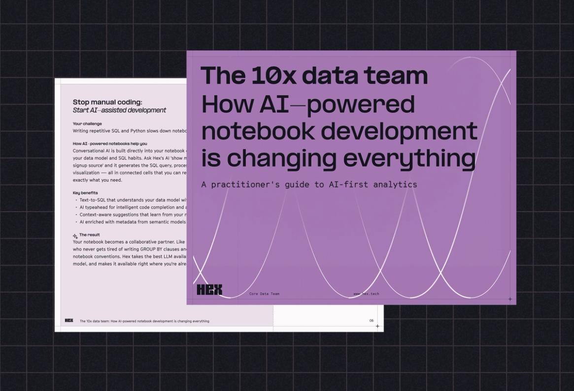 The 10x data team for data leaders: How AI-powered notebook development is changing everything