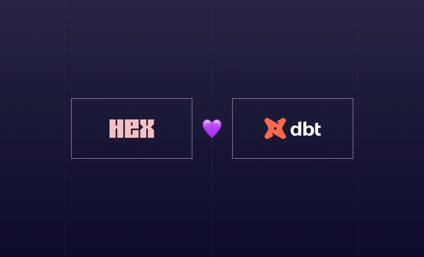 Hex + dbt: Bringing trust, governance, and speed to the data stack