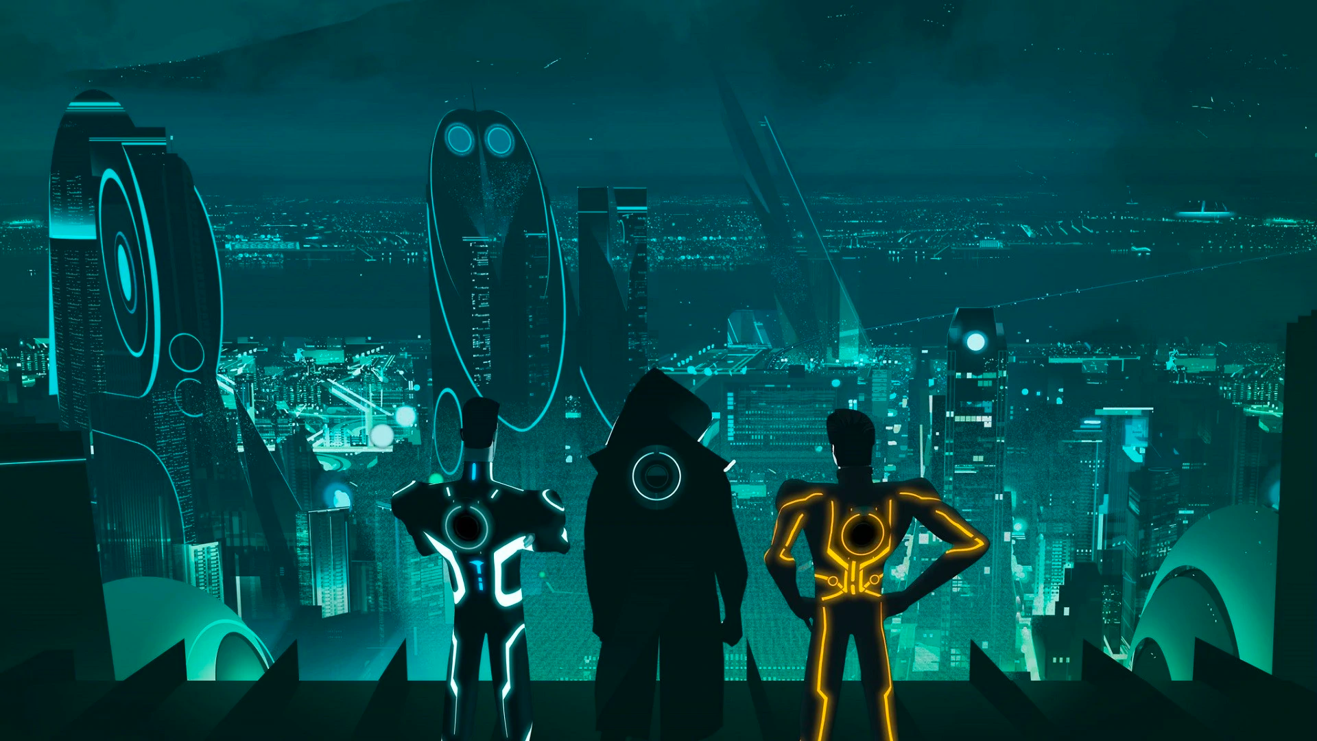 The Hex team contemplating the Grid