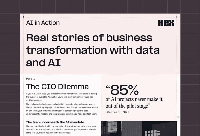 Real stories of Business Transformation with Data and AI