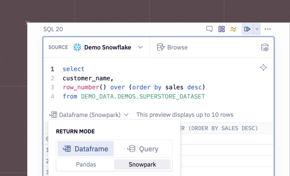 Data Science with Snowpark