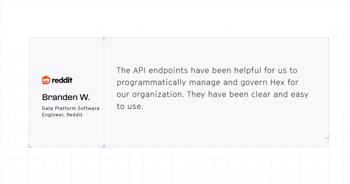Admin API Quote from Reddit