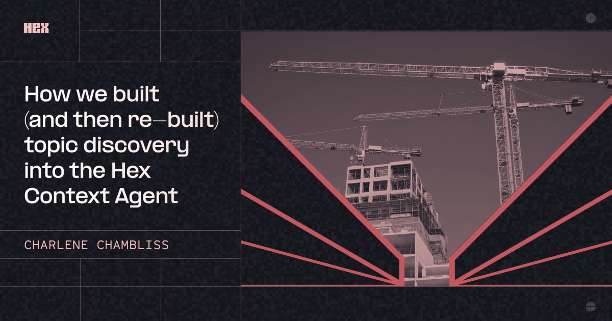 Building Topic Discovery into the Hex Context Agent