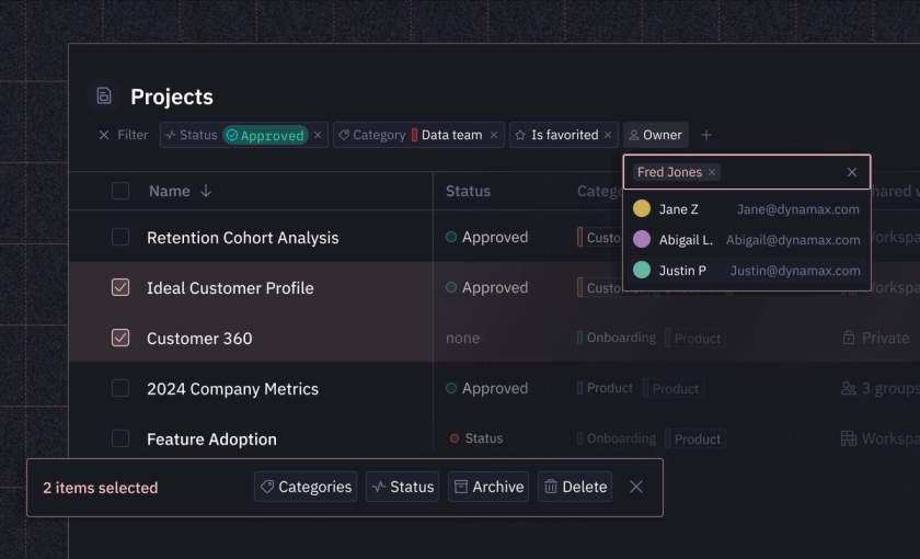 New tools for a more organized workspace