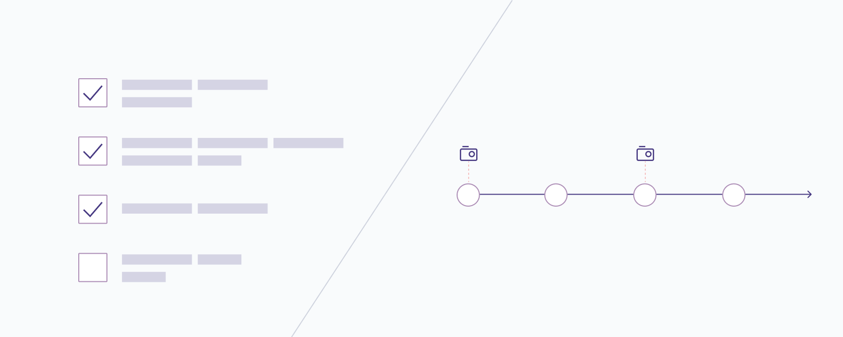 Snapshots > checkboxes
