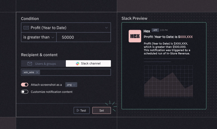 Too many KPIs? Set alerts for metrics you care about