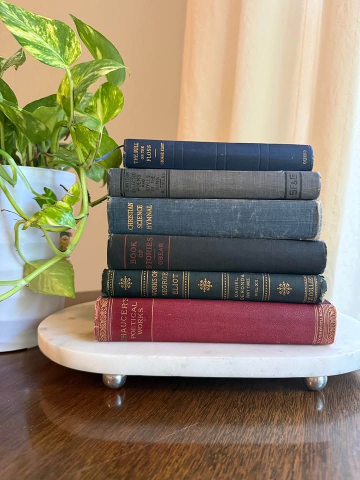 Vintage clothbound worn