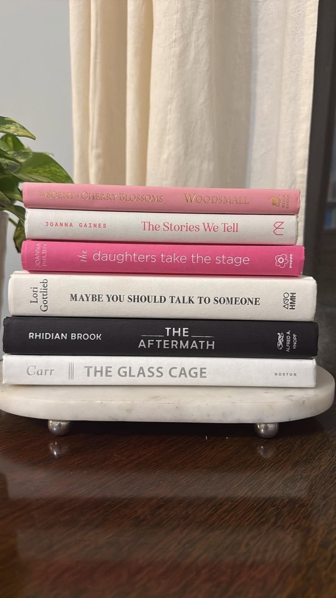 Custom Curation of pink white and black