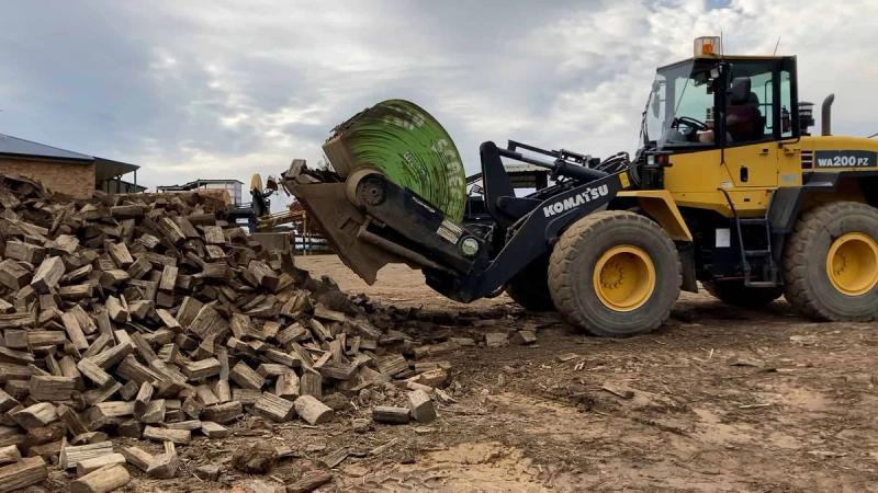 screening bucket for wheel loader