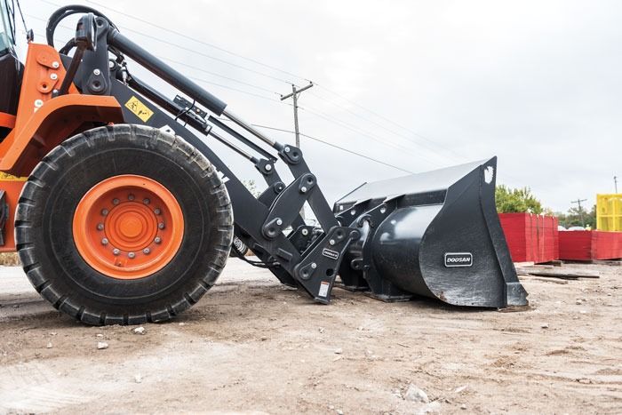 Custom loader attachments built to spec