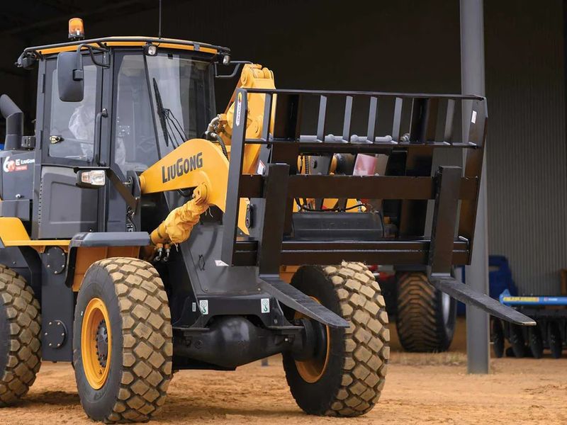 Pallet Fork Attachment for Wheel Loaders