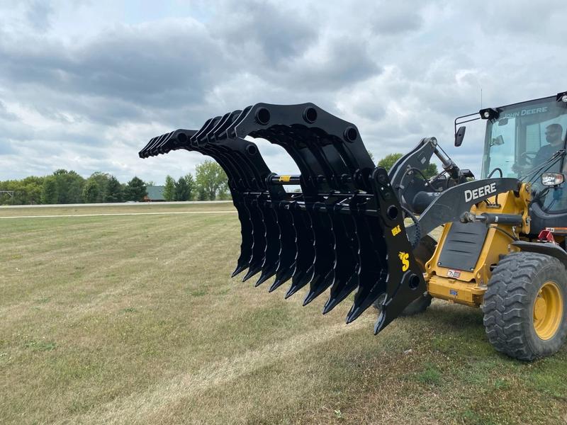 Grapple Fork for Compact Loaders