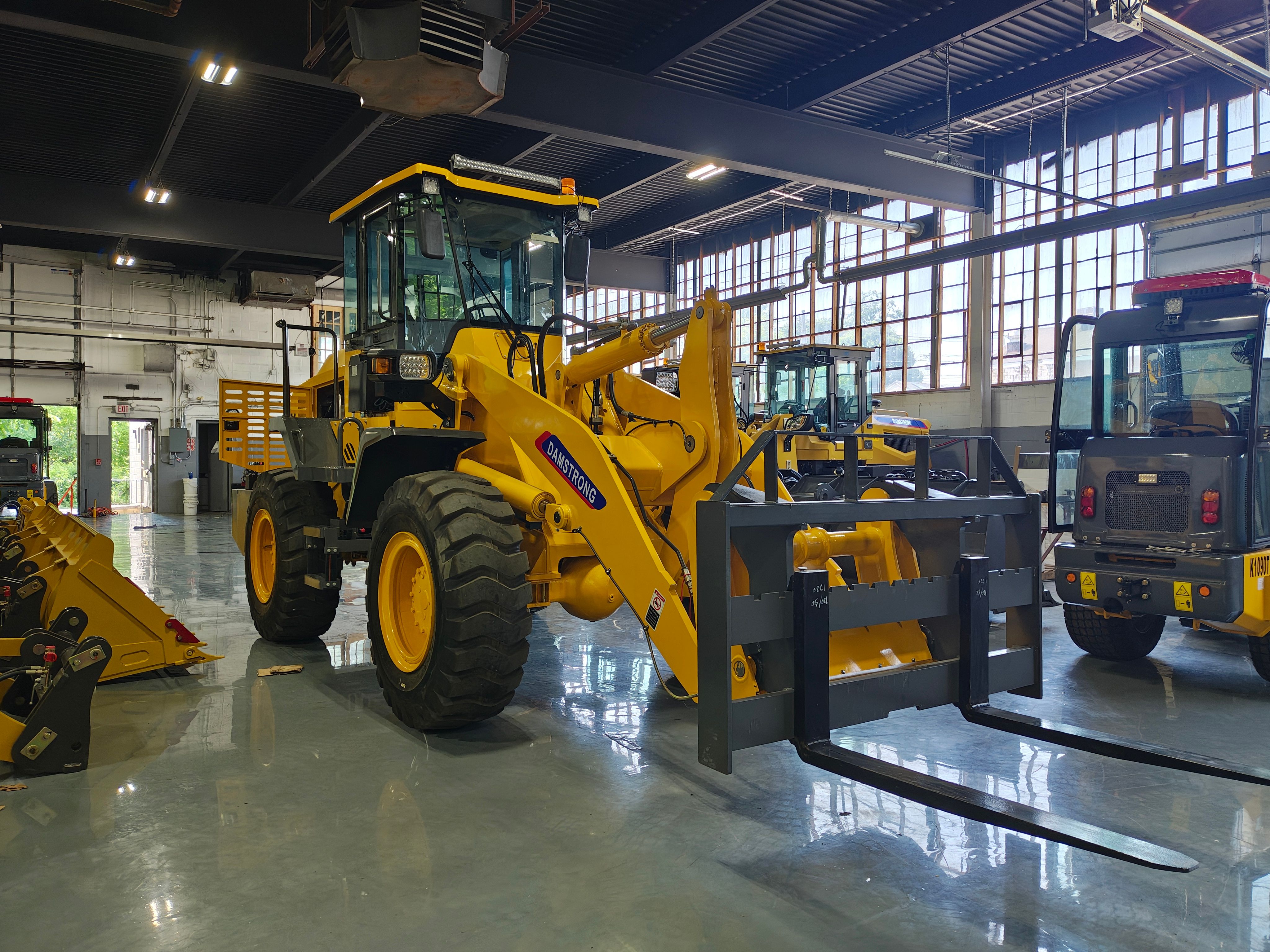 Front loader pallet fork