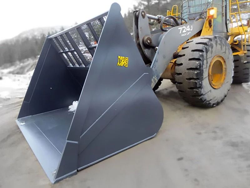 Snow Buckets for Wheel Loaders