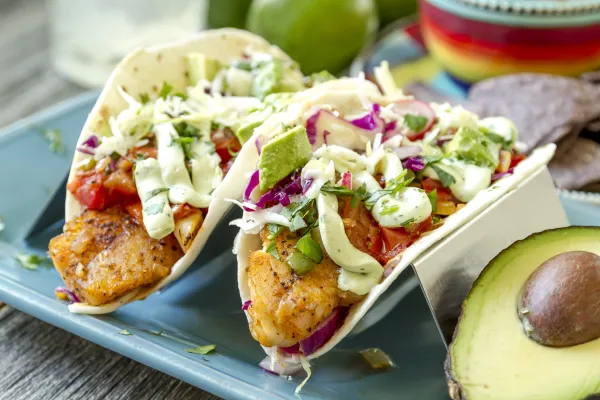 Rockfish tacos