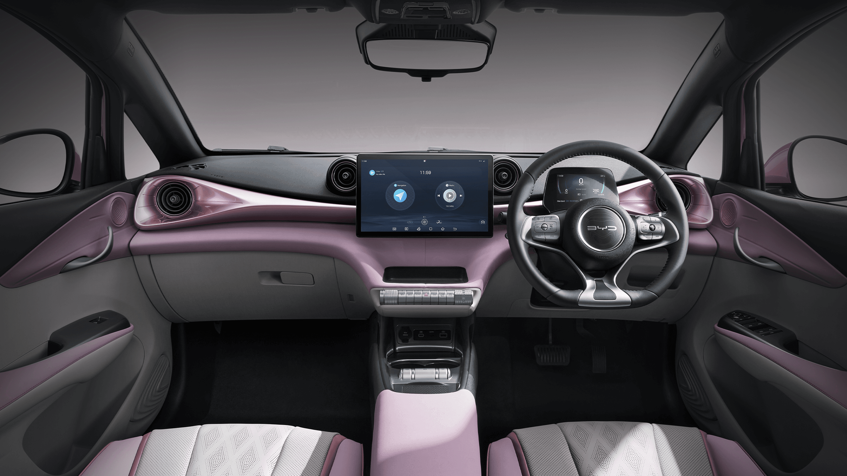 Interior BYD Dolphin