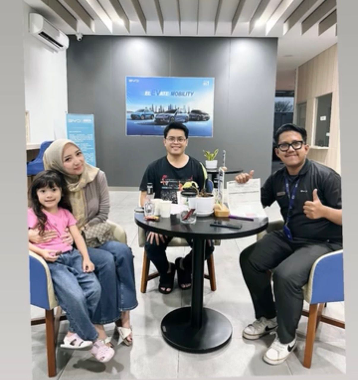 Handover Atto 1 kepada Mr. Riz di Tangerang