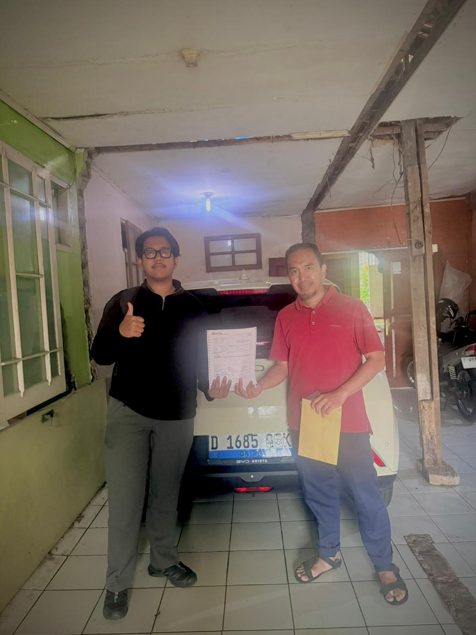 Handover Atto 1 kepada Mr. Ade  di Depok