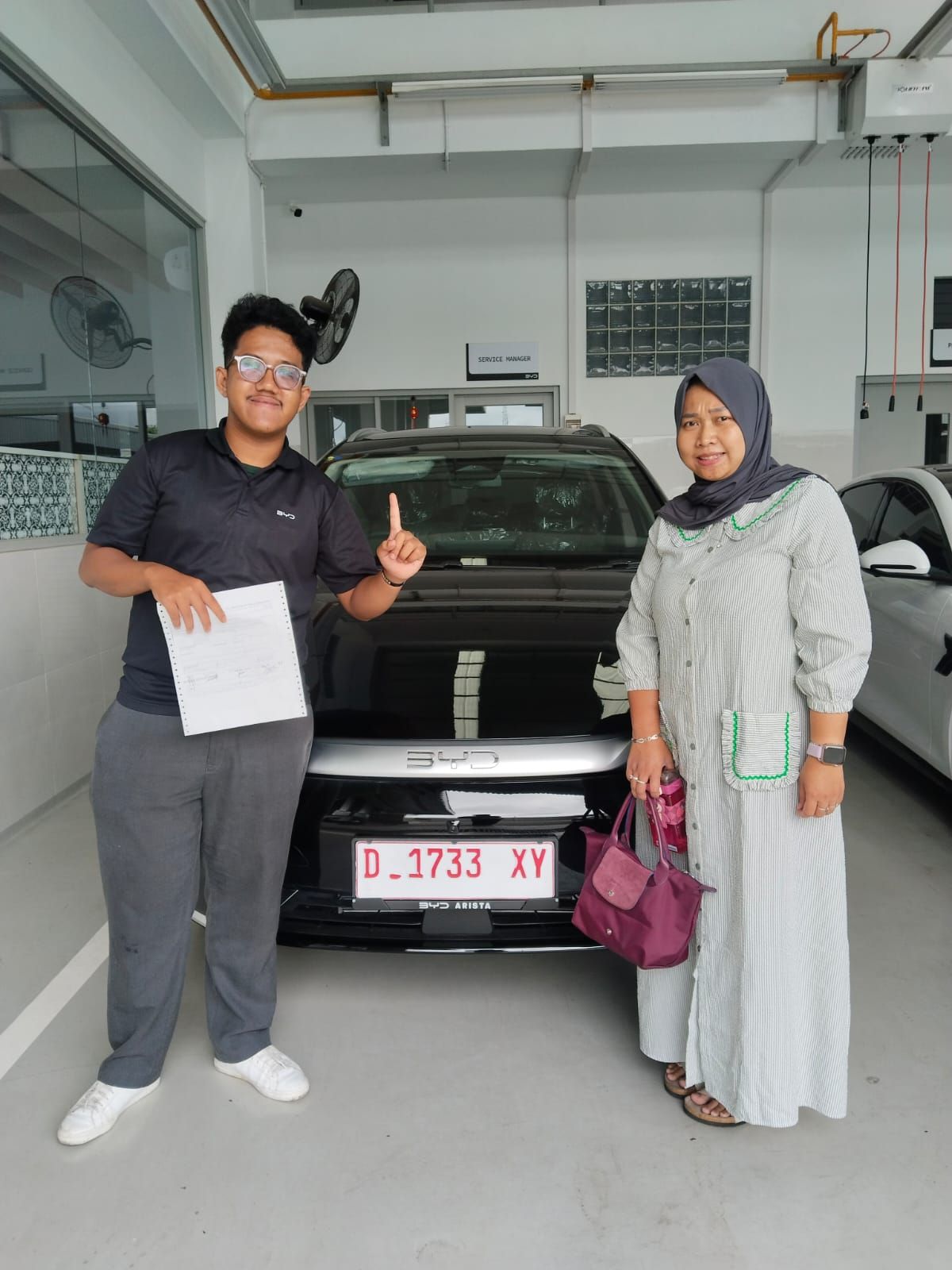 Handover M6 kepada Mrs. AH di Kelapa Gading