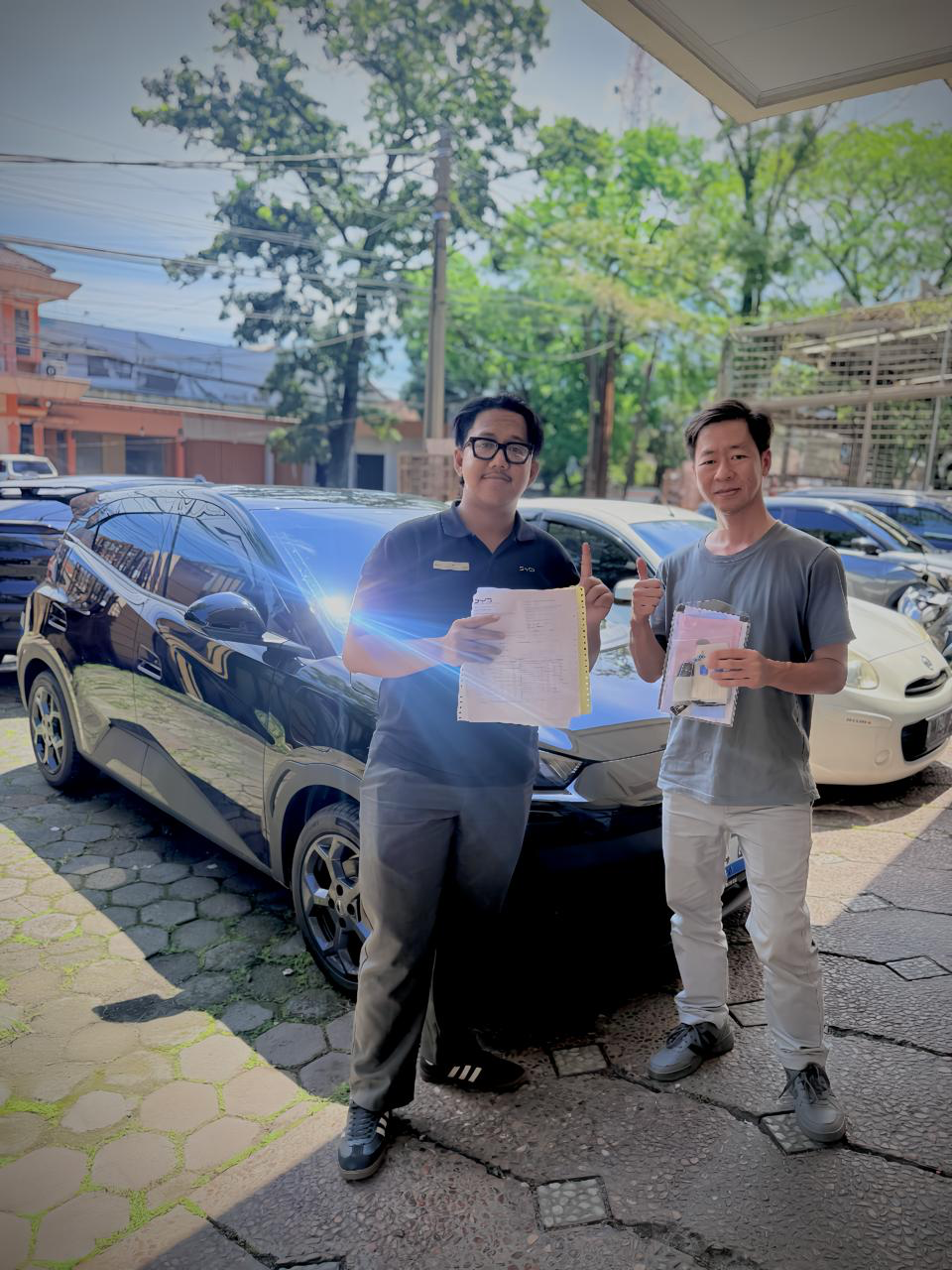 Handover Atto 1 kepada Mr. Ans di Jakarta Pusat