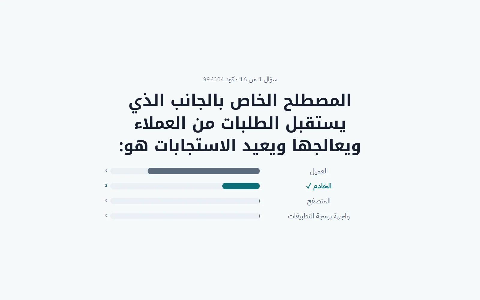 الجلسة الحيّة على البروجيكتور: الطلاب يجيبون من موبايلاتهم والنتائج تظهر فورًا