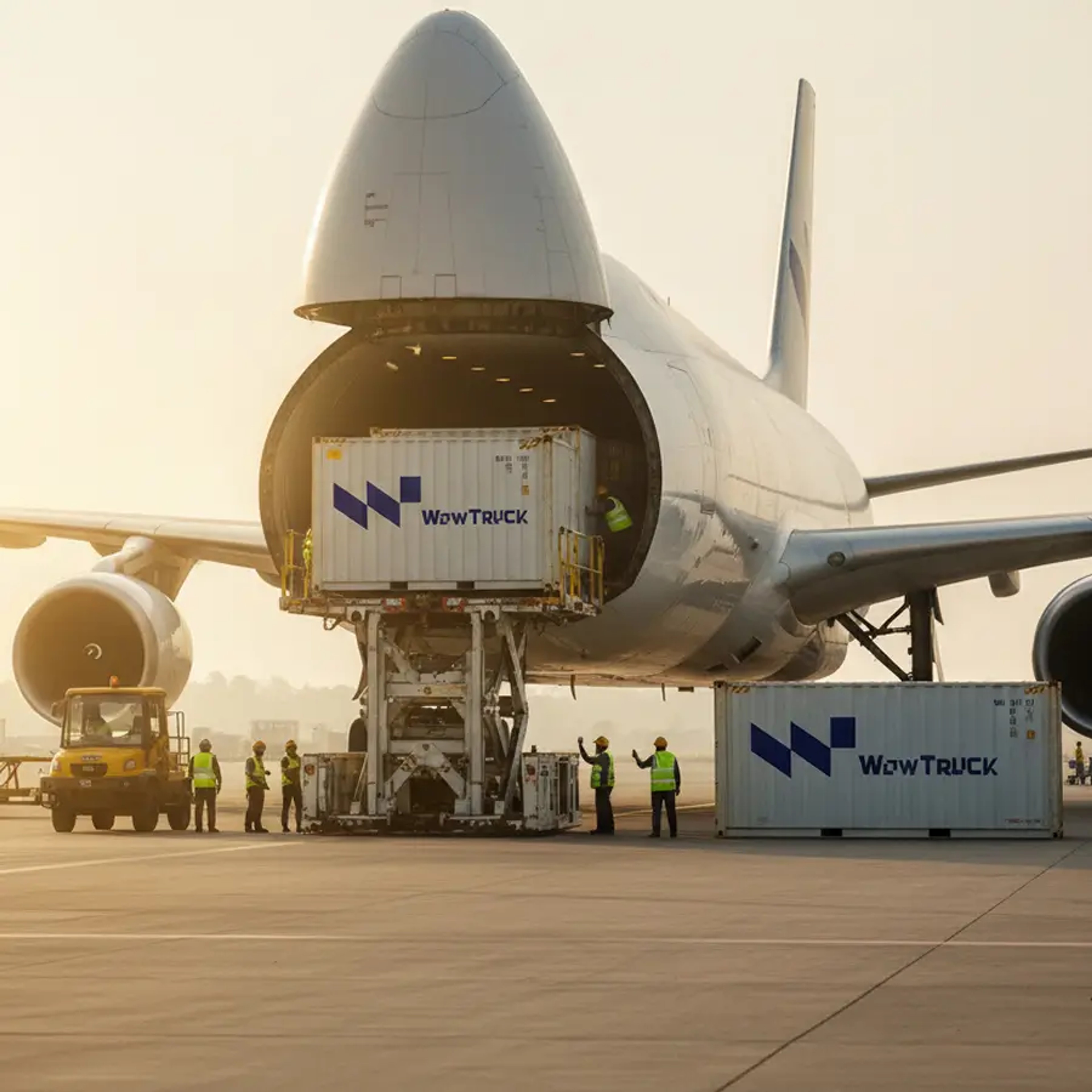 Air freight expertise for urgent shipments