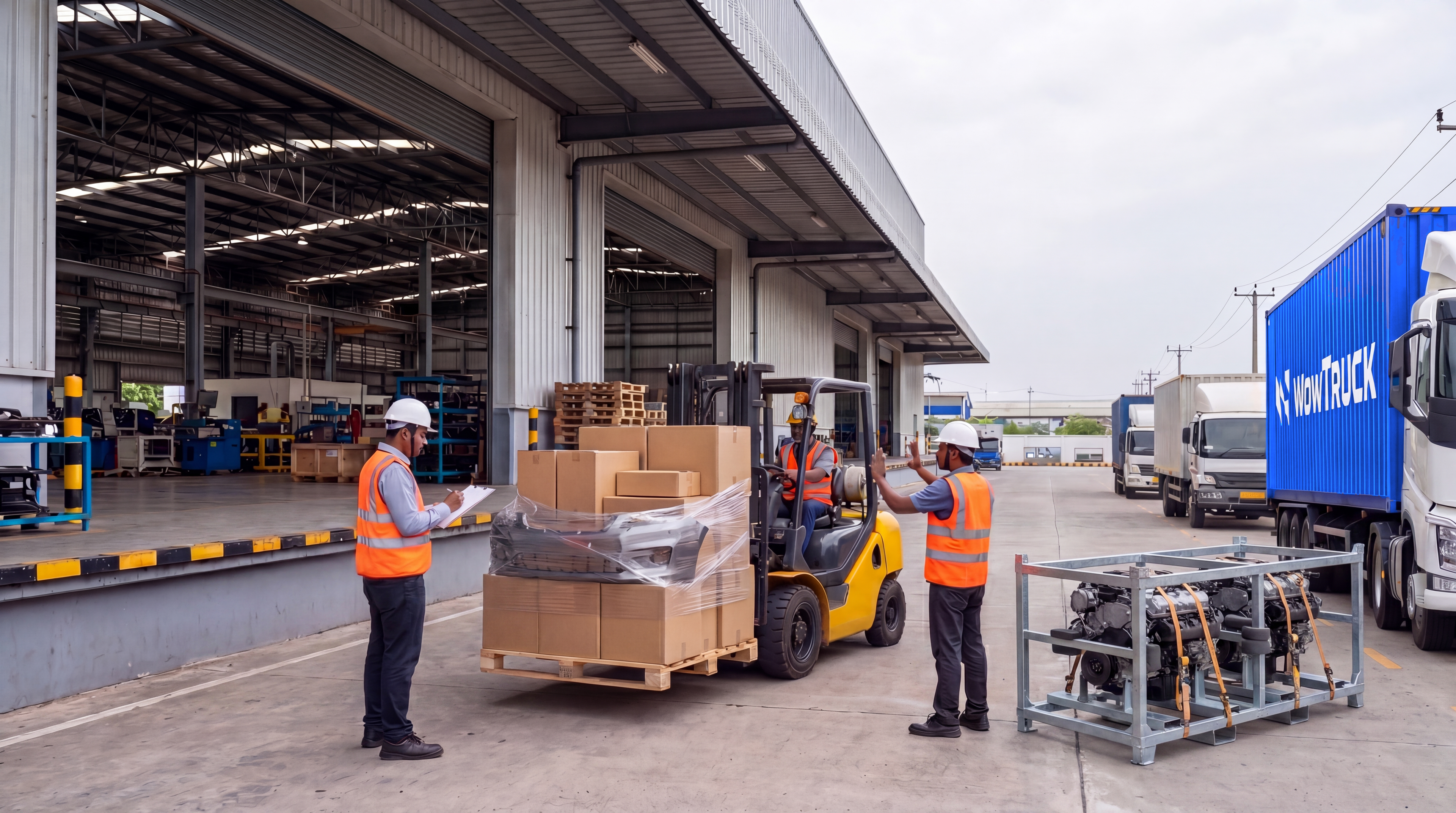 Efficient Movement of Parts to Plants