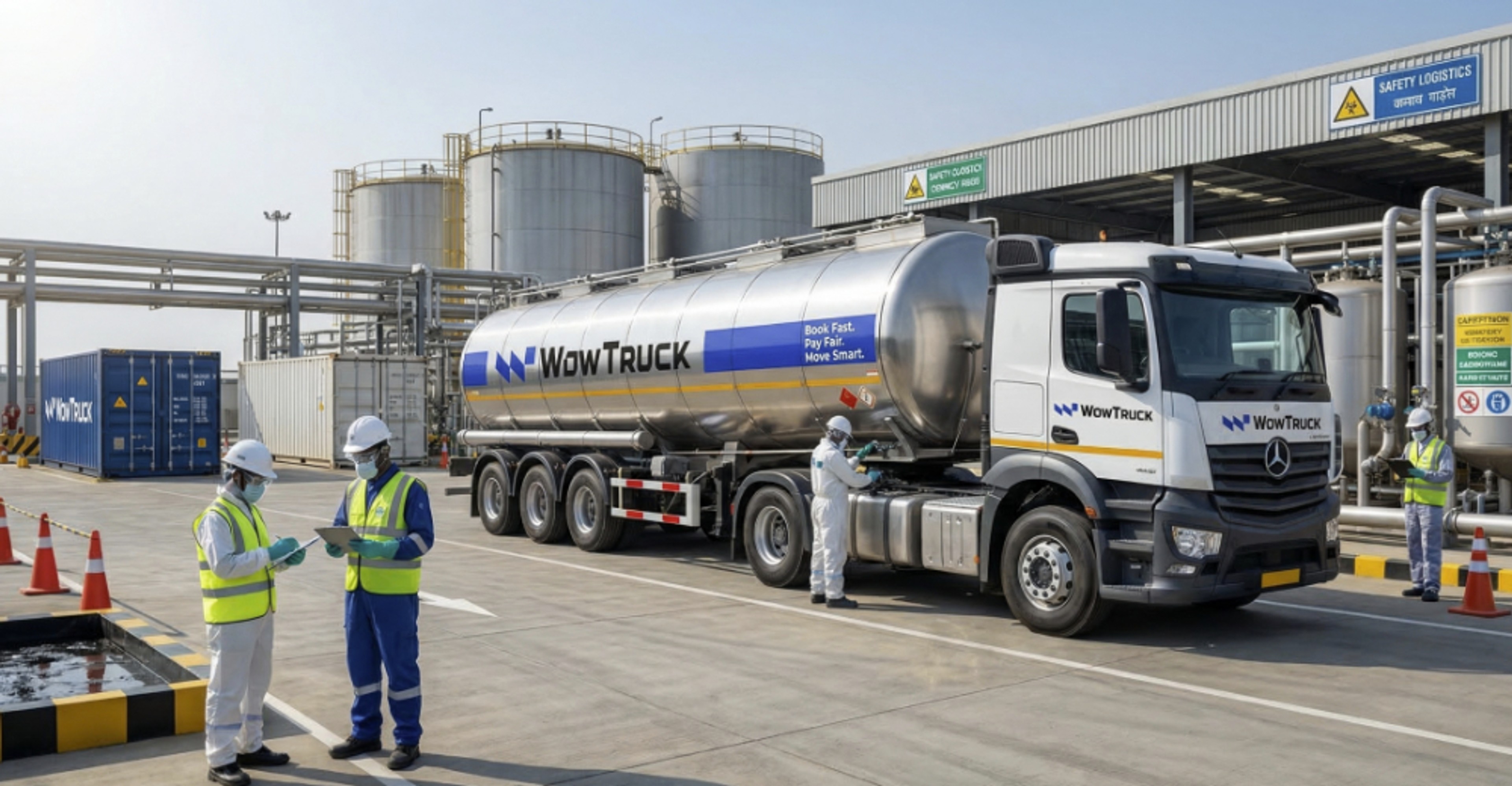 Integrated logistics for bulk and packaged chemicals