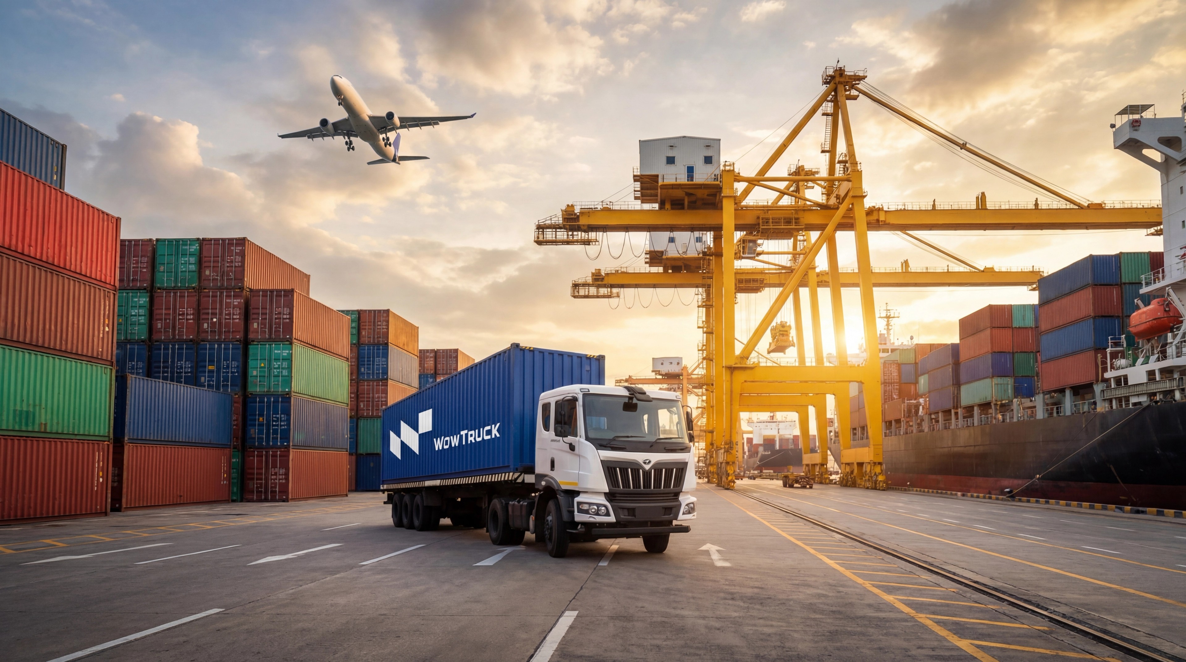 Seamless door-to-door ocean & tank freight