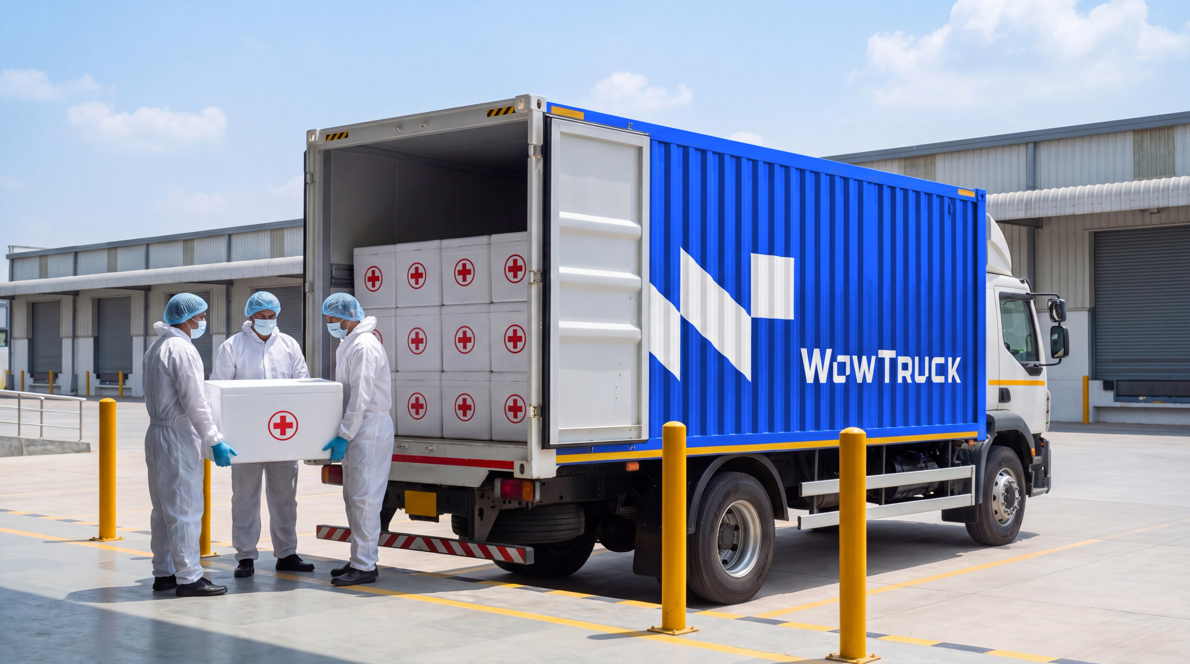 Temperature-controlled logistics for sensitive products