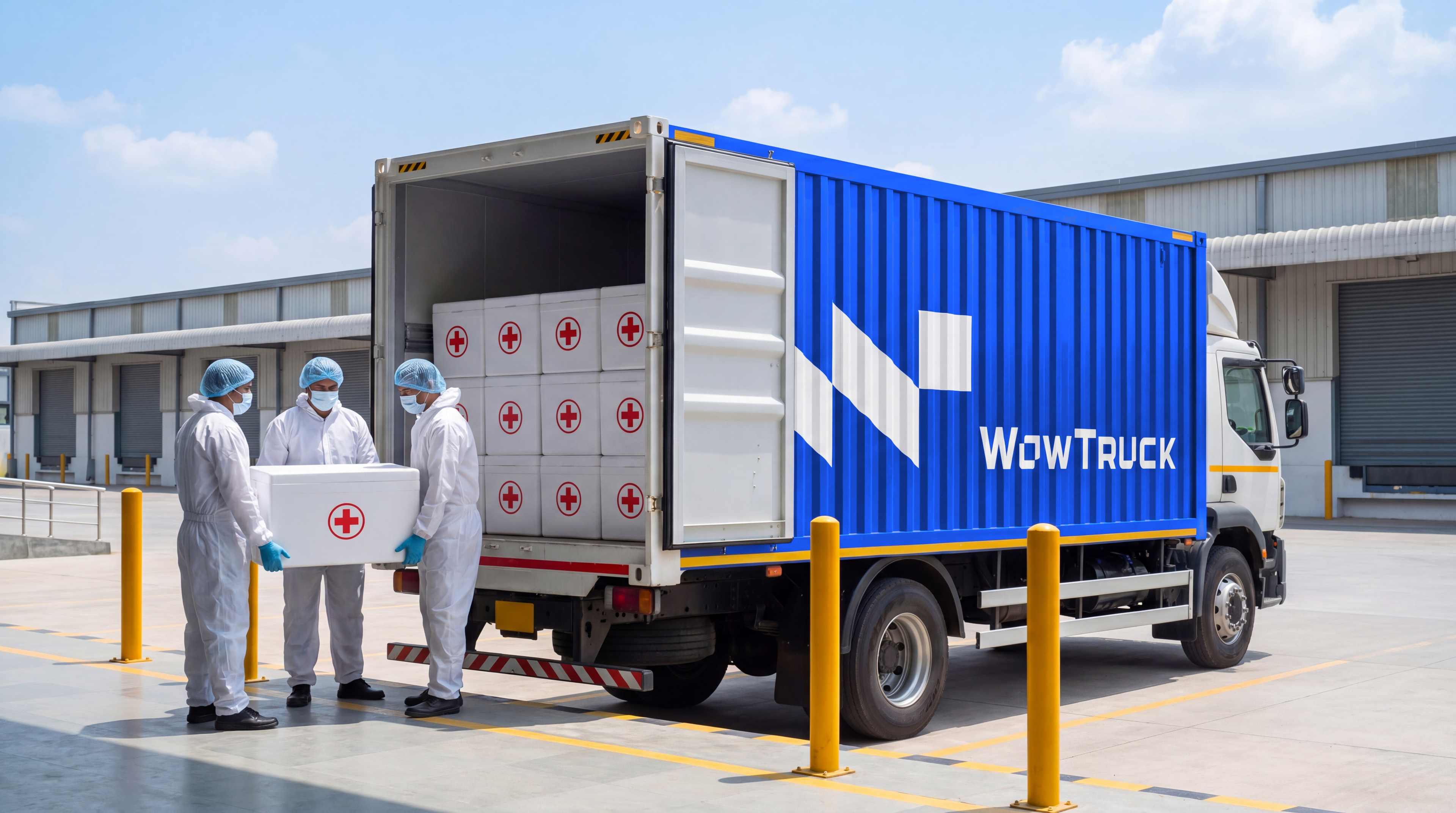 Temperature-controlled logistics for sensitive products