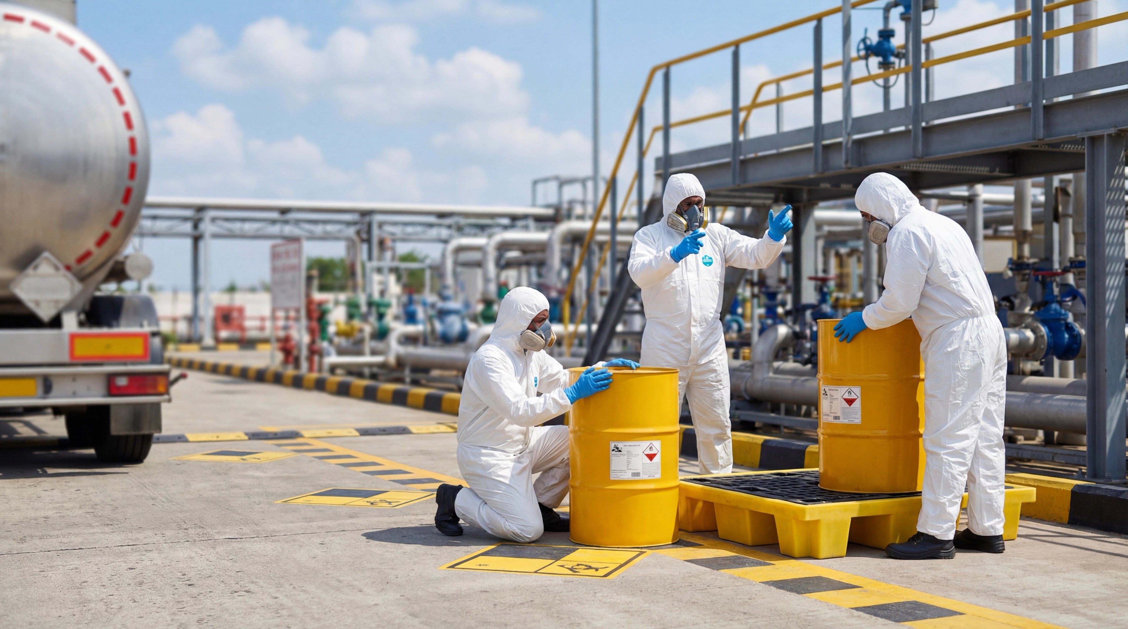Transport hazardous materials with disciplined safety controls