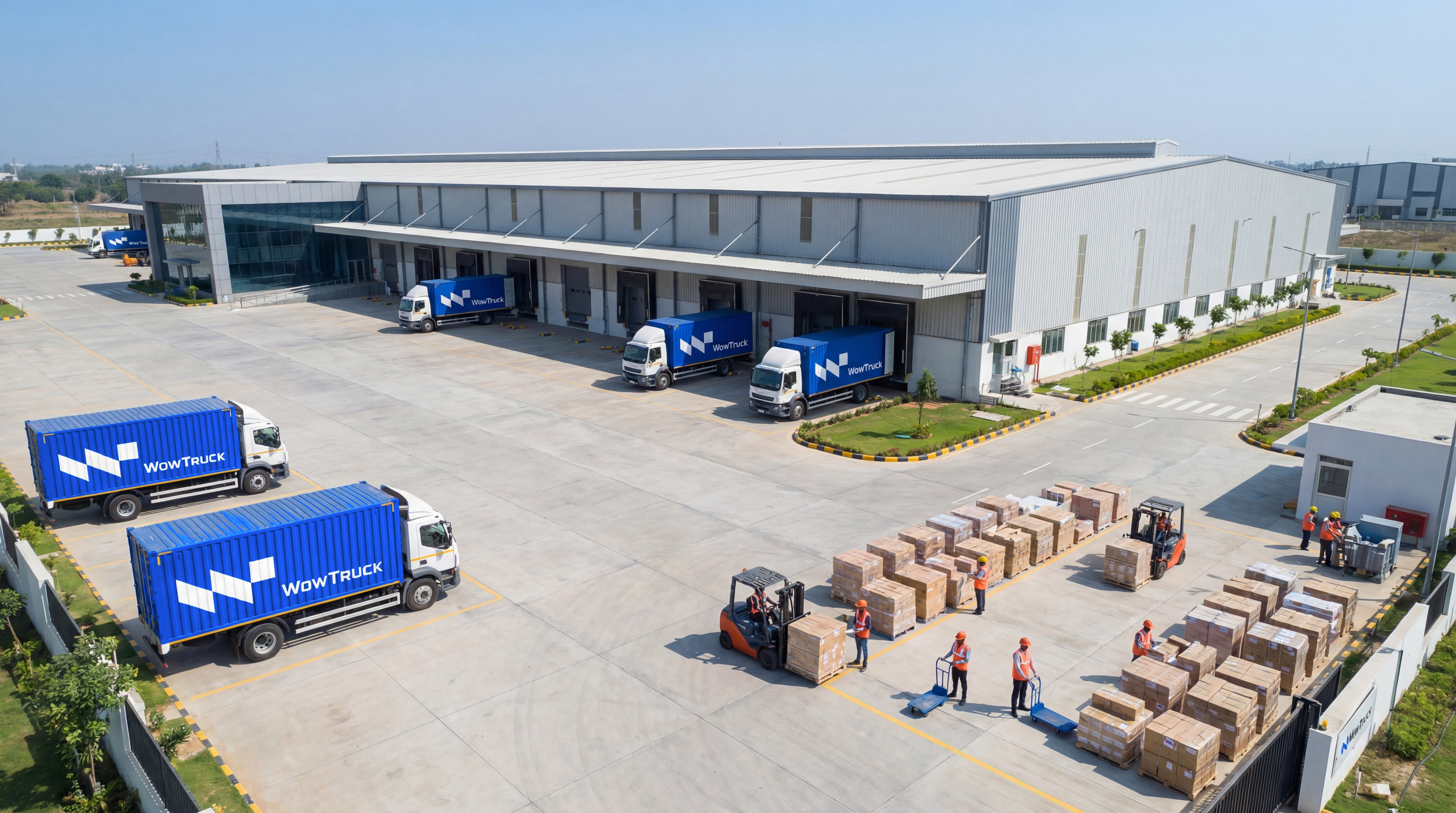 2026: Expanded into warehousing, distribution & truck rental services