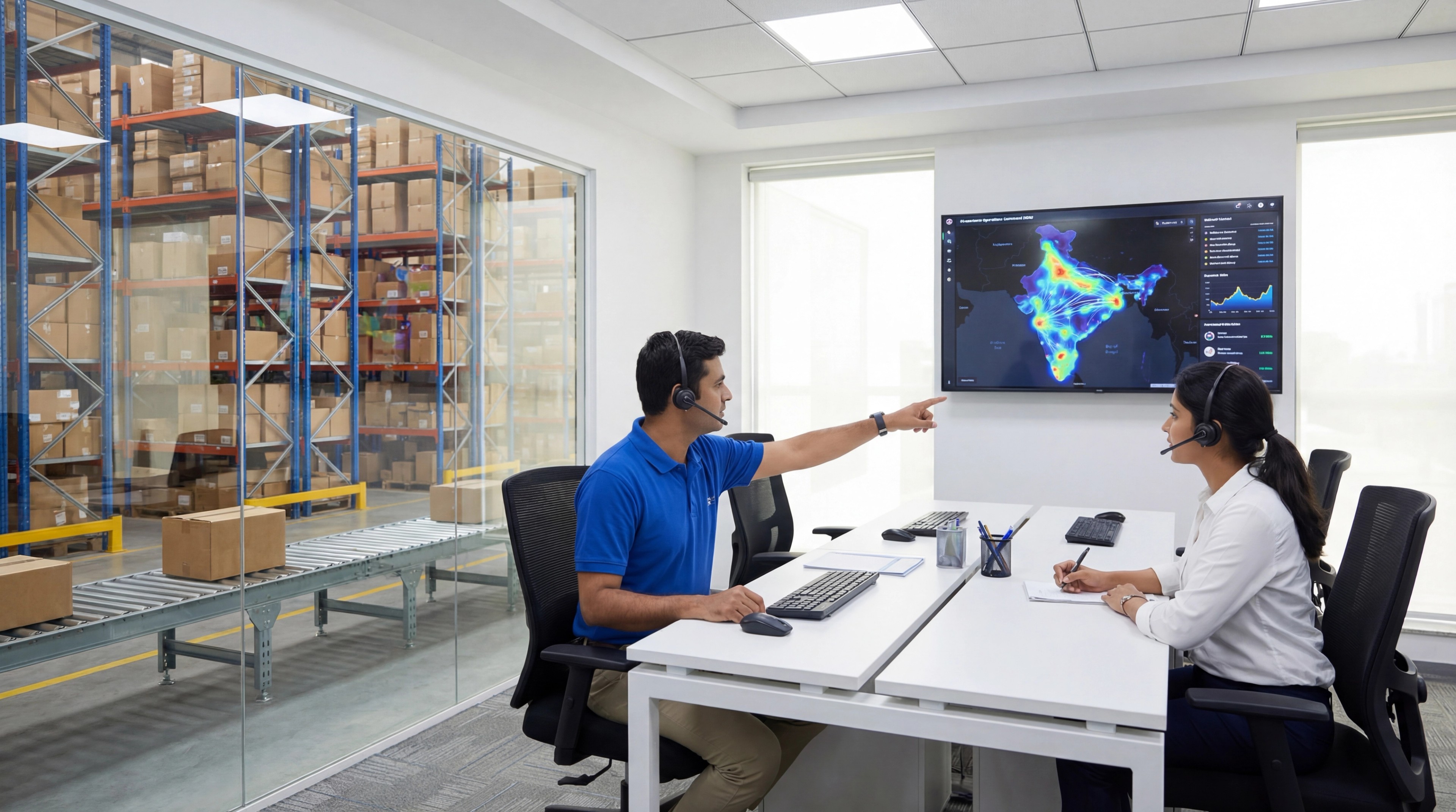 Transparent end-to-end visibility