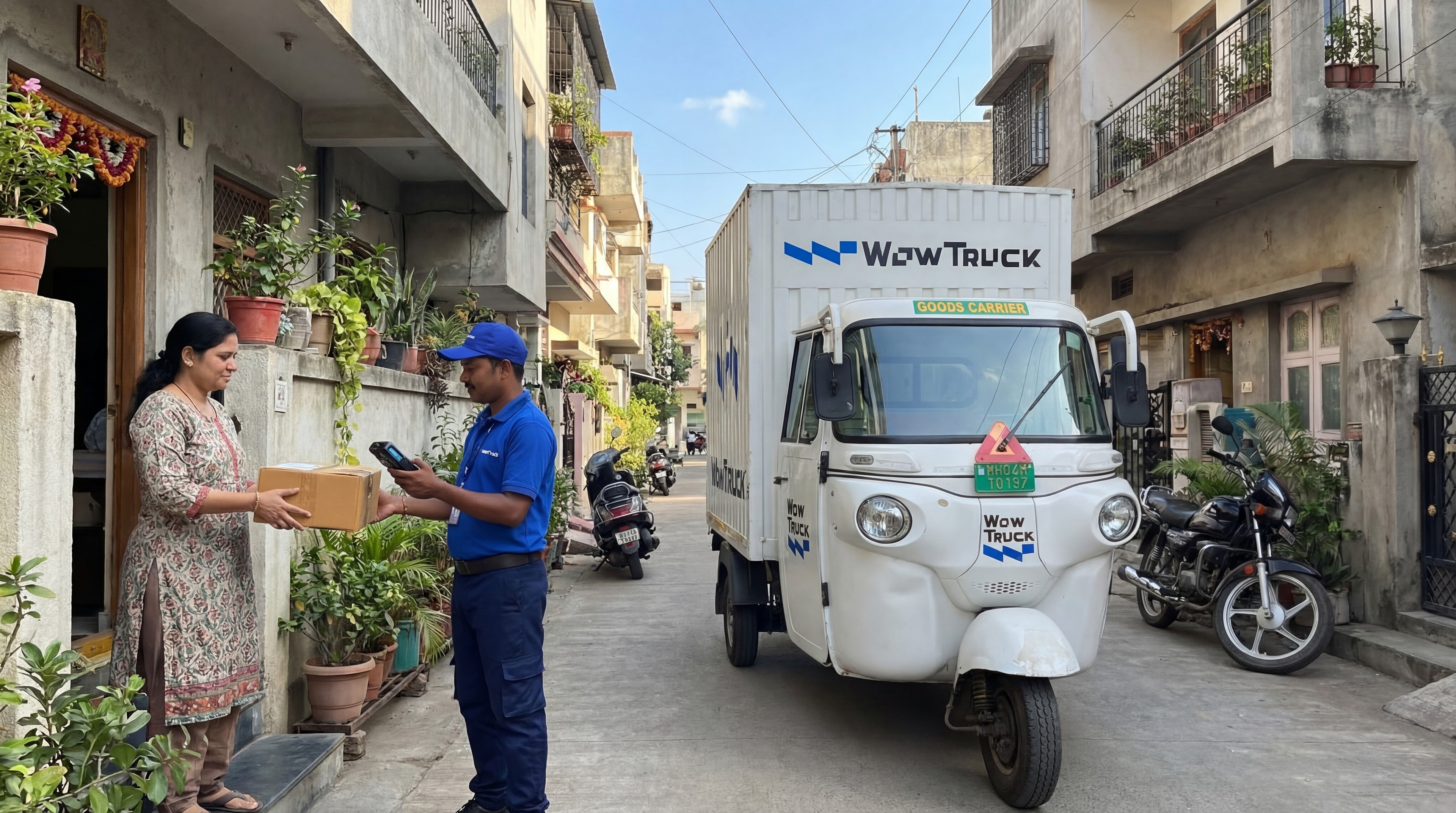 Smart last-mile logistics