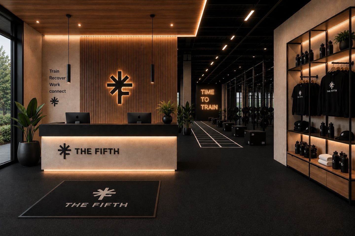 The Fifth reception and entrance