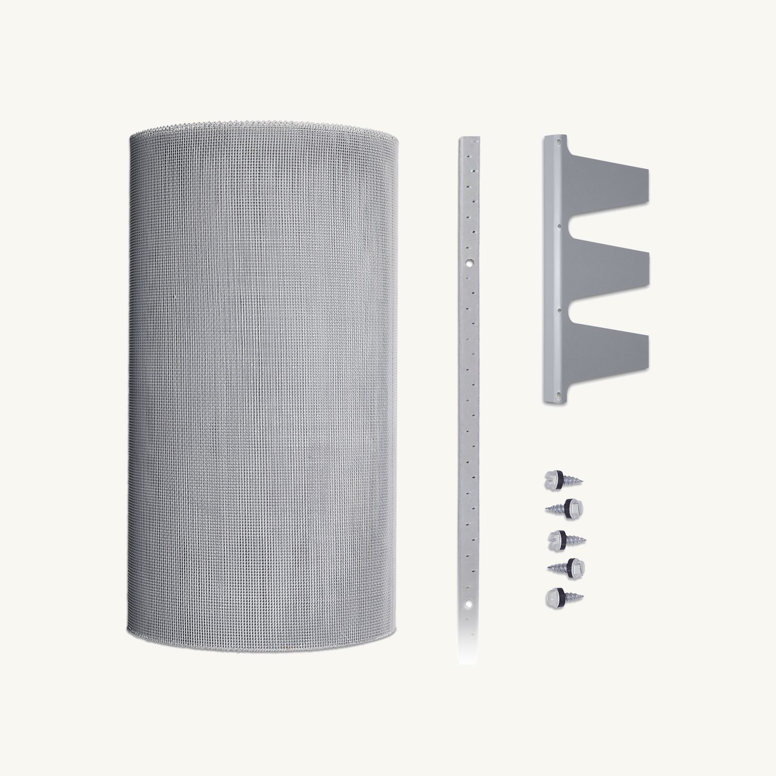 2mm Steel (Eaves Gutter Kit) Screw-Down Longspan Profile, Screw-Down Multi-Lock Trim, 300mm - 1