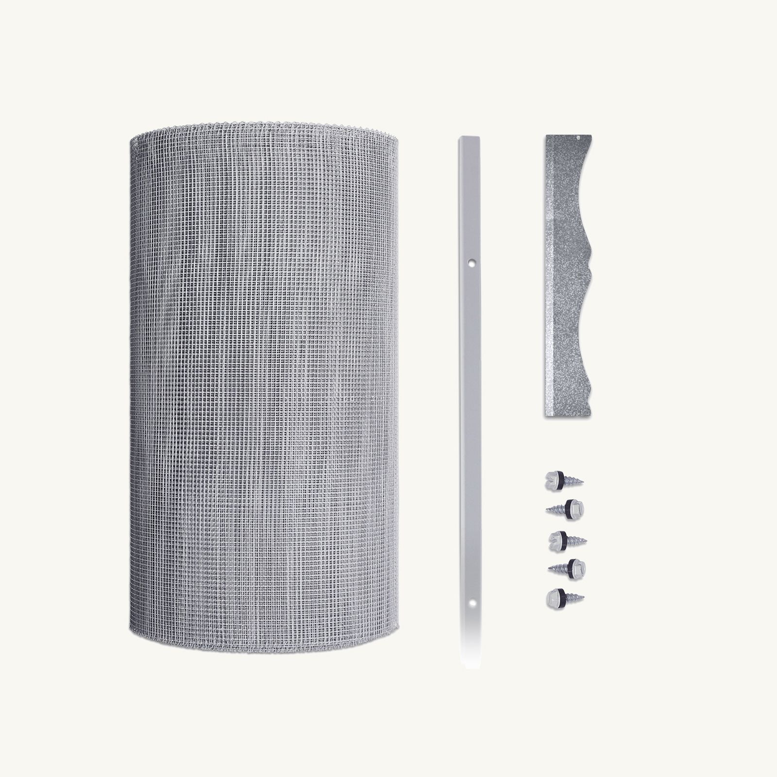 4mm Steel (Eaves Gutter Kit) Screw-Down Decramastic Profile, Screw-Down Standard Gutter Trim, 450mm - 1