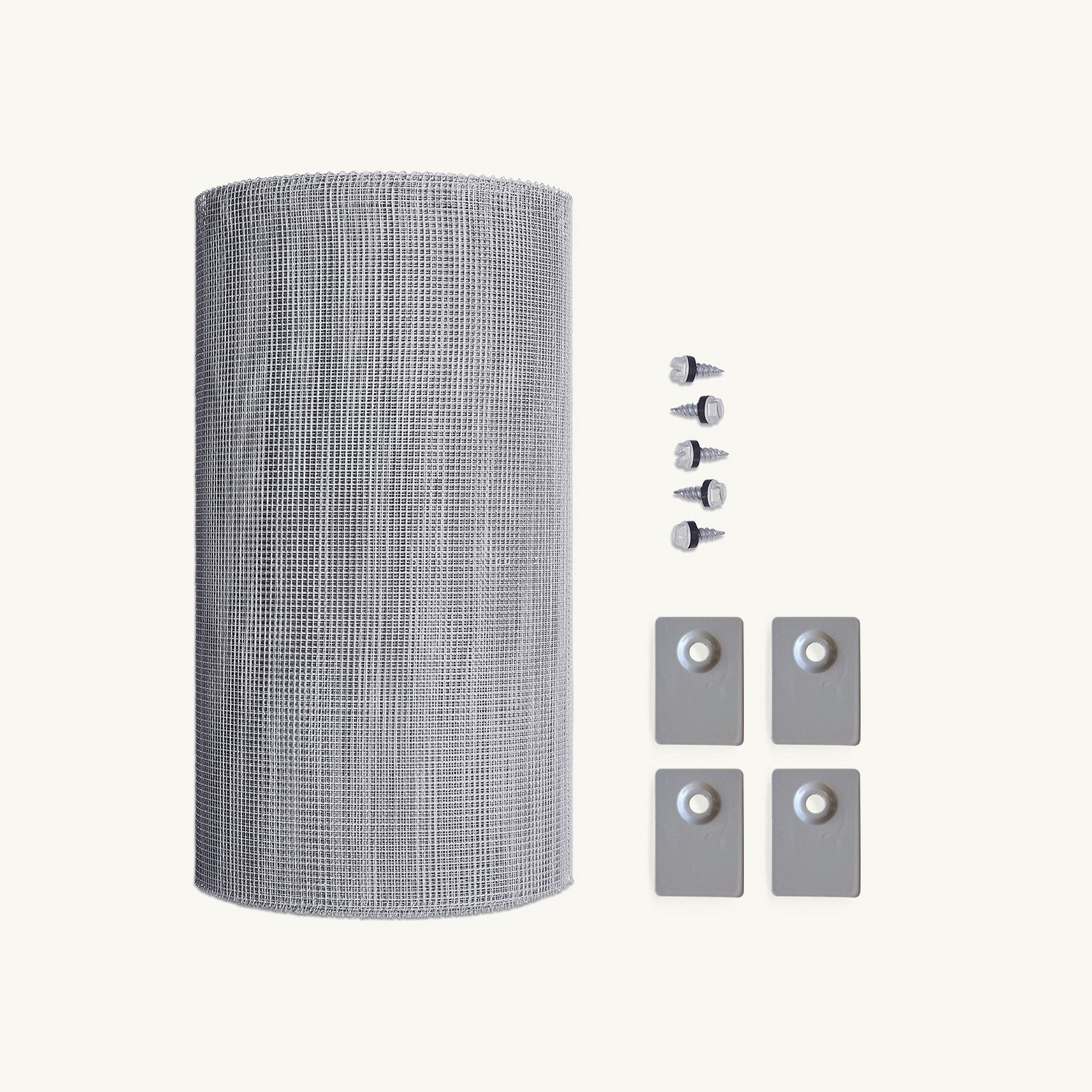 4mm Steel (Eaves Gutter Kit) Screw-Free Mini Profile, No Trim, 450mm - 1