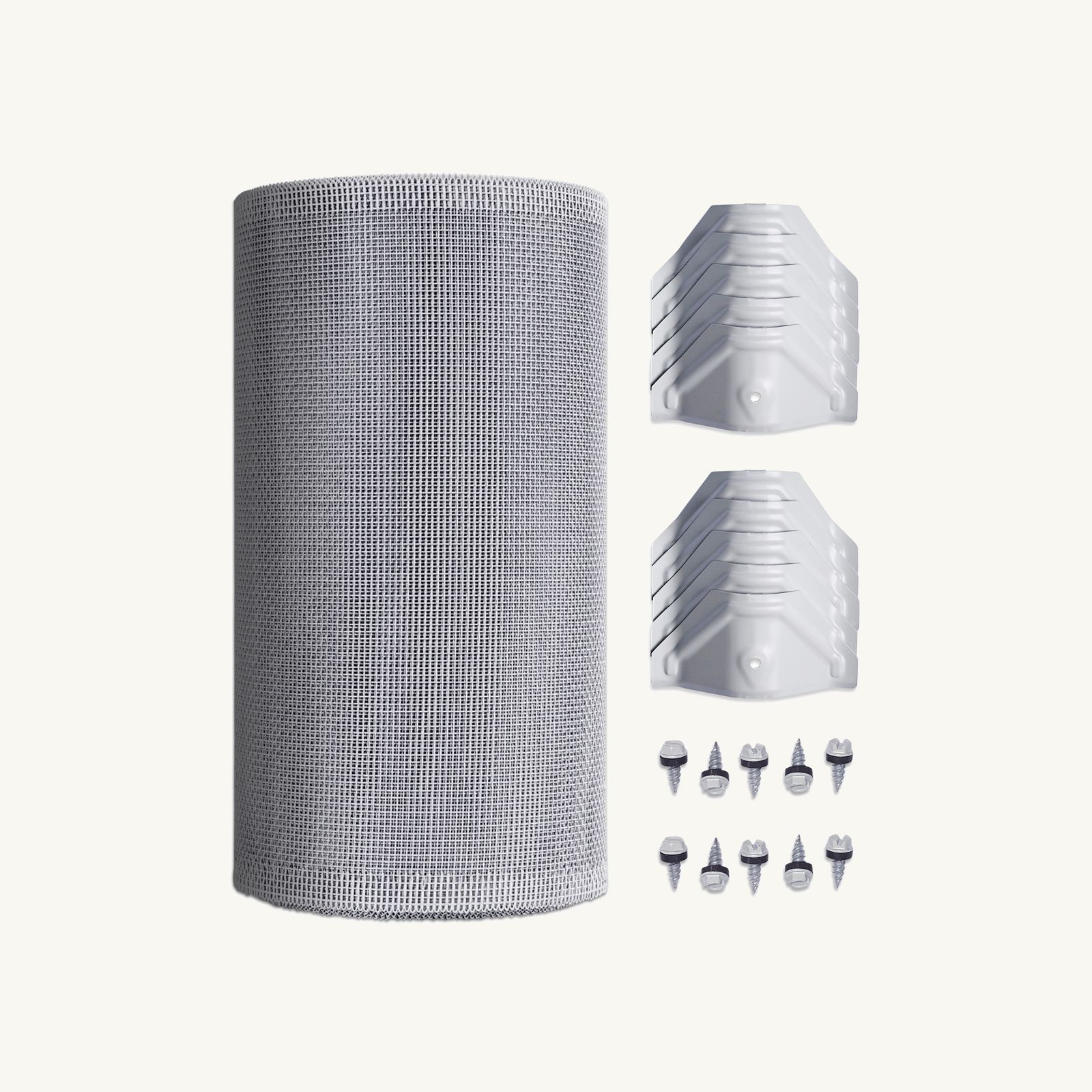 2mm Aluminium (Box Gutter Kit) Screw-Down Corrugated Saddles, 250mm - 1