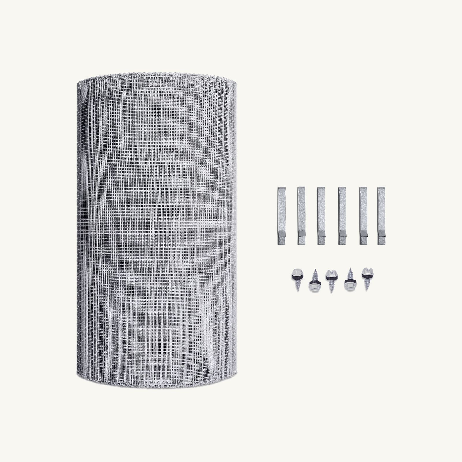 4mm Steel (Eaves Gutter Kit) Tile Clips, No Trim, 450mm - 1