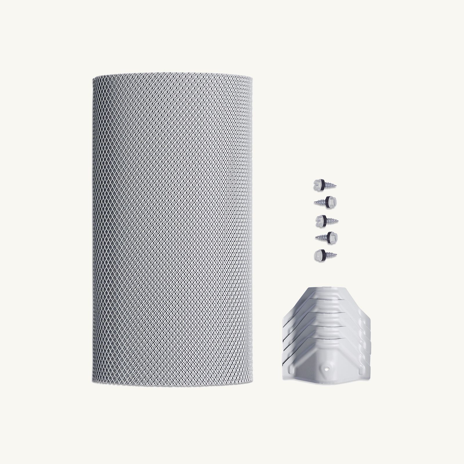 4mm Aluminium (Valley Kit) Screw-Down Corrugated Saddles, 250mm - 1