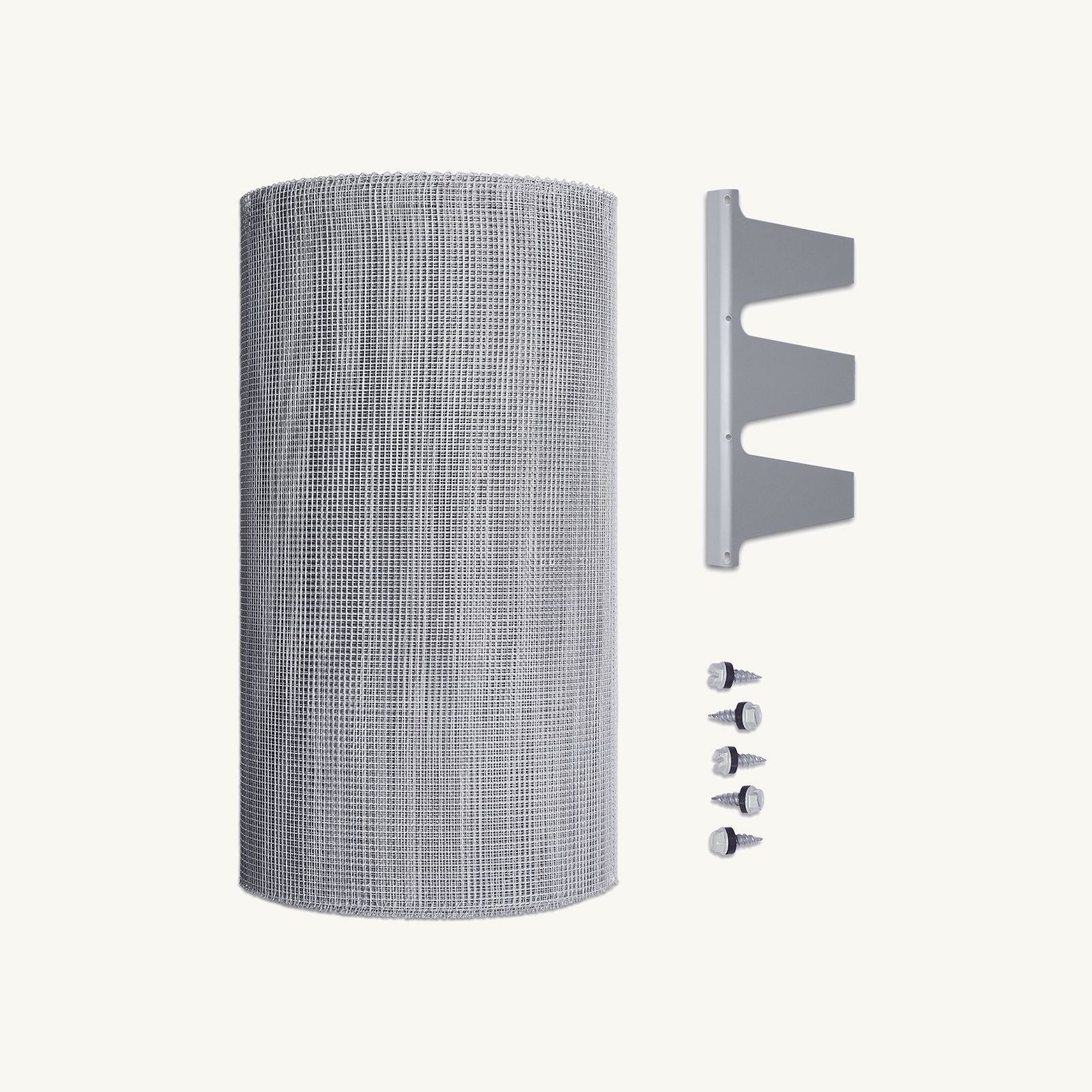 4mm Steel (Eaves Gutter Kit) Screw-Down Longspan Profile, No Trim, 450mm - 1