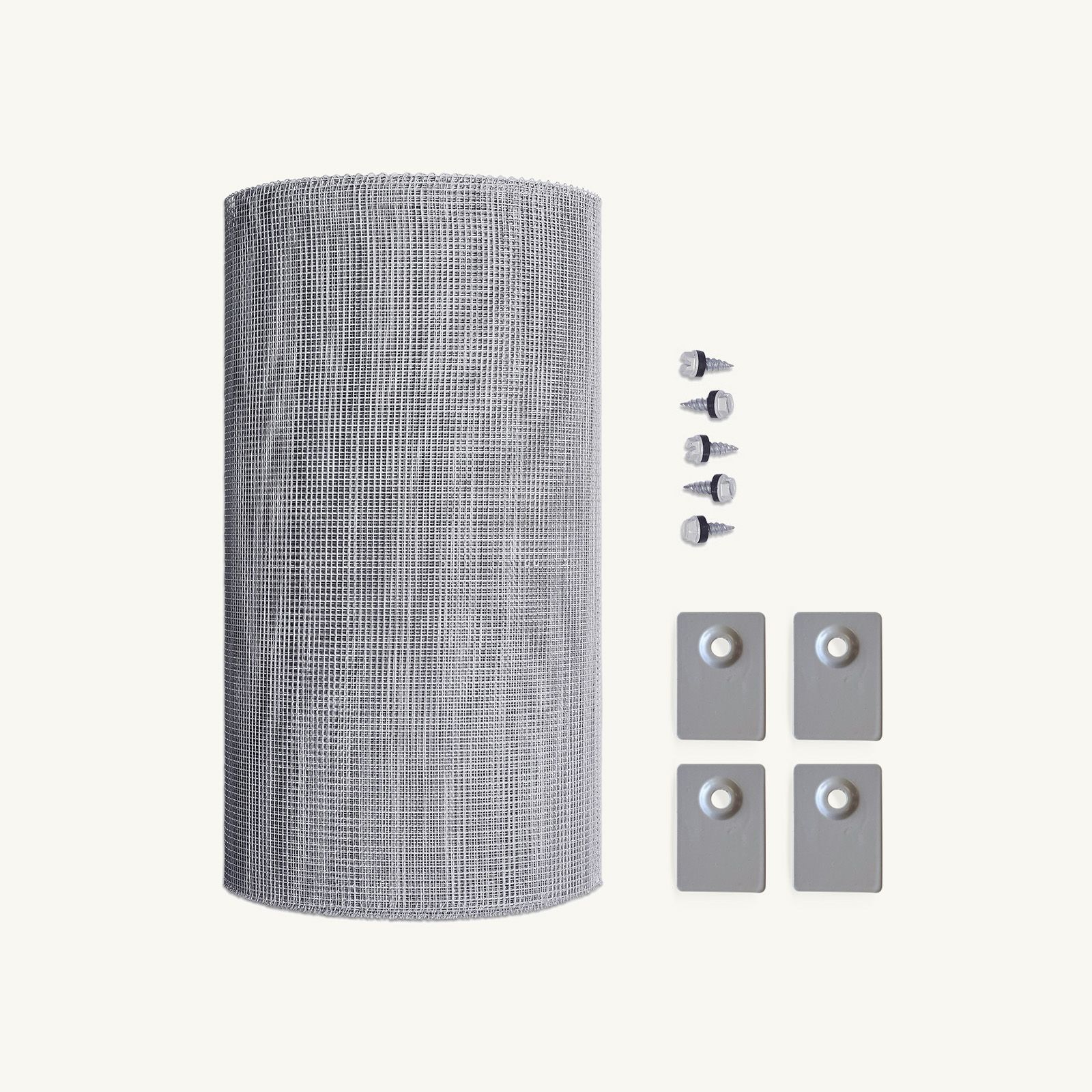 4mm Aluminium (Eaves Gutter Kit) Screw-Free Mini Profile, No Trim, 750mm - 1
