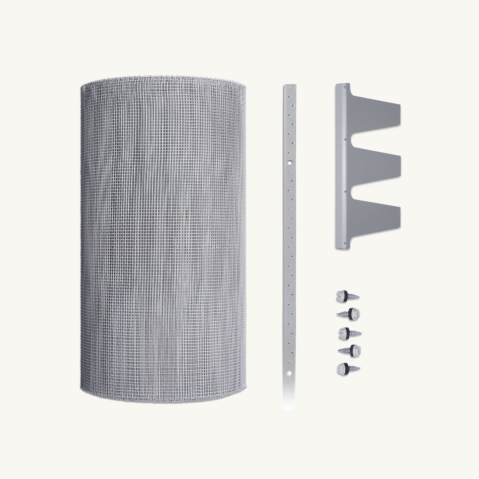 4mm Steel (Eaves Gutter Kit) Screw-Down Longspan Profile, Screw-Down Multi-Lock Trim, 600mm - 1